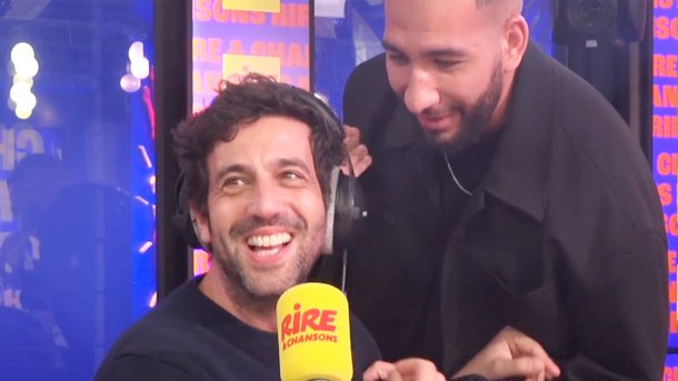 Max Boublil - Son ami Malik Amraoui lui fait une surprise et le défit au jeu "Tu ris, tu perds !"  - L’Afterwork du Rire