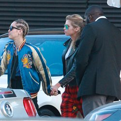 Miley Cyrus et Stella Maxwell