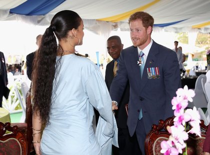 Rencontre entre Rihanna et Prince Harry