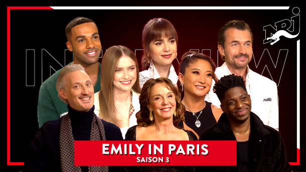 «Emily In Paris» saison 3: Lily Collins et le casting en interview sur NRJ