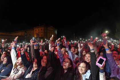 Le public du NRJ Music Tour Compiègne 2024