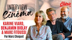 “Les Apparences” : découvrez l’interview Chérie FM cinéma de Karine Viard, Benjamin Biolay et Marc Fitoussi