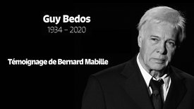 Hommage à Guy Bedos - Le témoignage de Bernard Mabille - Pour moi, Bedos, c'était un géant ... un géant du rire ..!"
