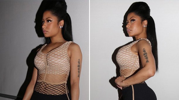 Nicki Minaj: super sexy au défilé d'Alexander Wang