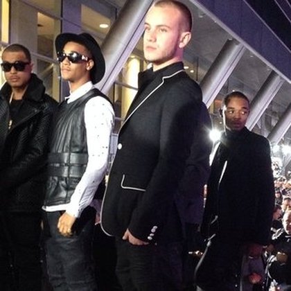 Justin Bieber à l'avant première de son film "Believe"