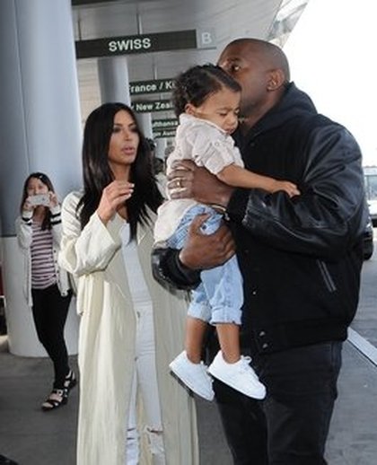 Kanye West, North West et Kim Kardashian en Arménie