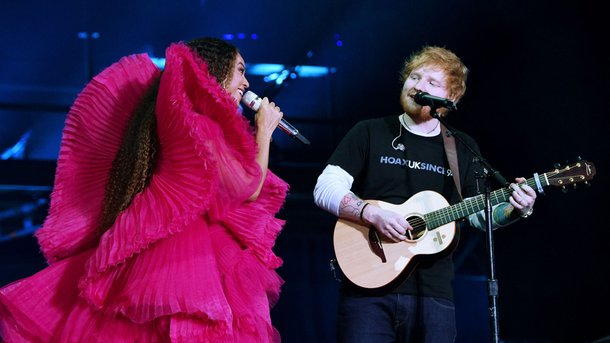 Beyoncé choquée par une fausse note d’Ed Sheeran