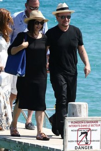 Bono en vacances à Saint Tropez!