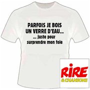 Blague sur l'eau