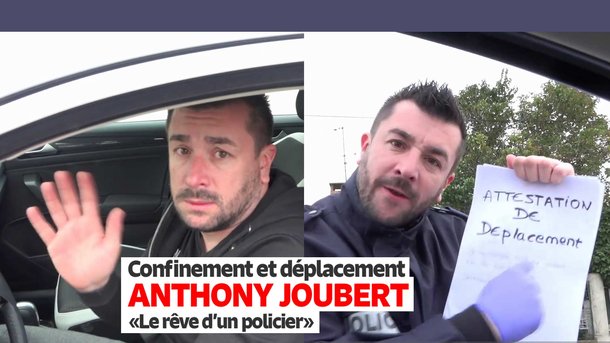 Anthony Joubert :  "Le rêve d'un policier pour expliquer les bonnes pratiques en déplacement..."