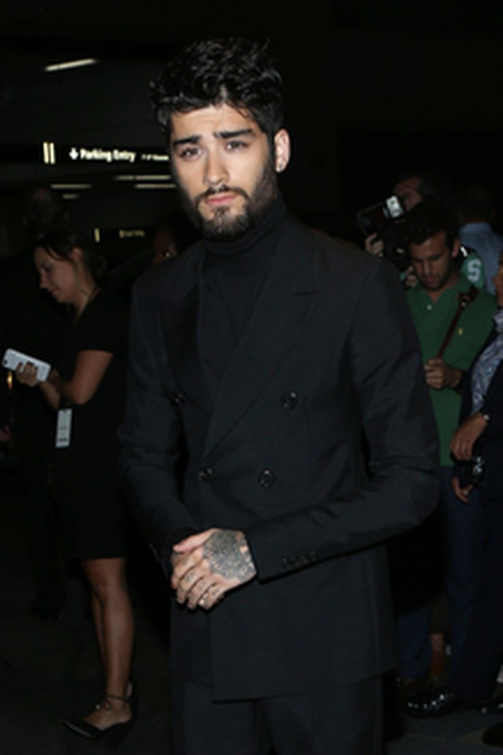Zayn Malik défilé Tom Ford Gigi Hadid