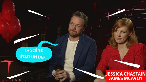 «Ça – chapitre 2»: Jessica Chastain et James McAvoy révèlent leur plus grande peur