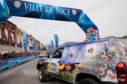 Départ officiel – Quai de l’Amiral Infernet – Nice