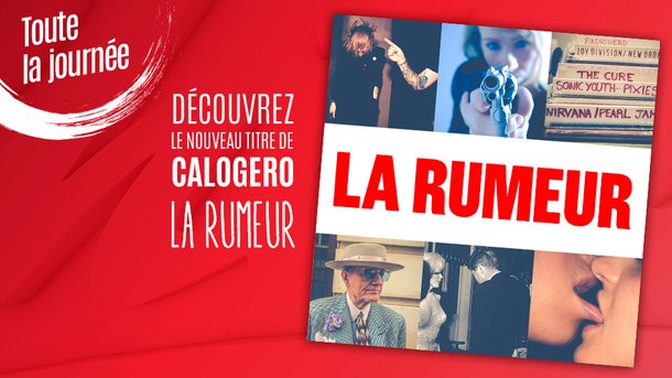 Calogero : découvrez son nouveau titre "La Rumeur" sur Chérie FM