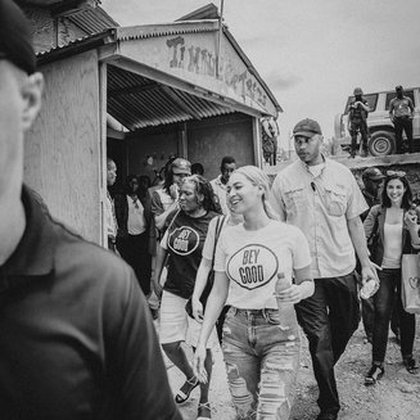 Beyoncé en voyage humanitaire à Haïti