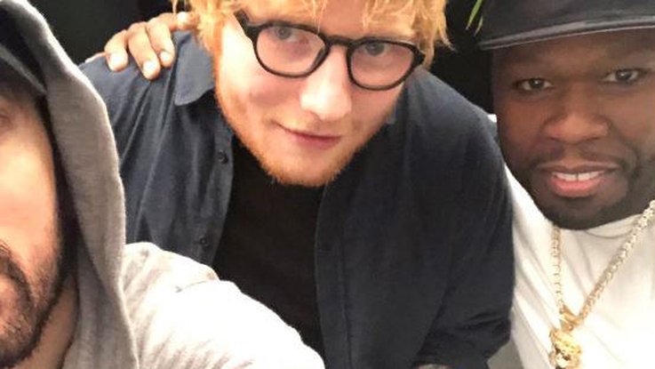 Eminem, Ed Sheeran, 50 cent