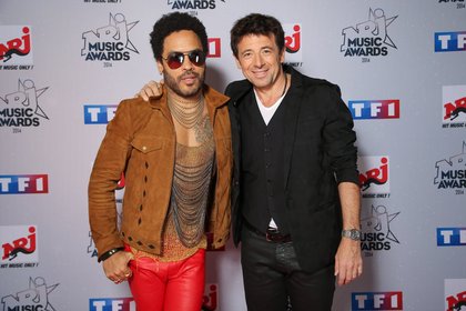 Lenny Kravitz et Patrick Bruel