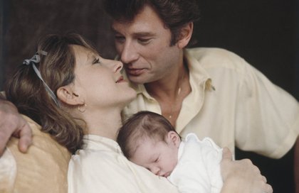 Johnny Hallyday et Nathalie Baye