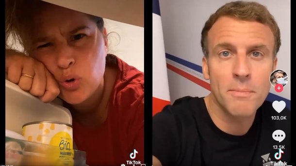 Elodie Poux : "Macron est dans mon frigo"