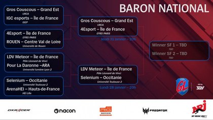 La Grosse Ligue LoL : Demi-finales (Baron)