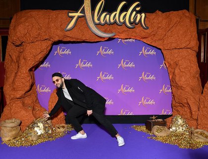 Jhon Rachid - Avant-première "Aladdin"