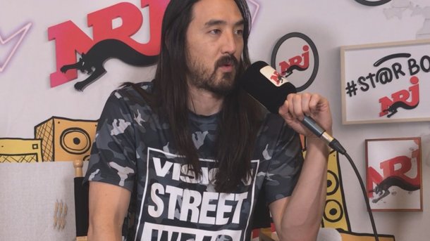 Steve Aoki: «Ça signifie beaucoup pour moi car j'aime vraiment ce que je fais»
