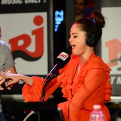 Selena Gomez à Paris chez Cauet