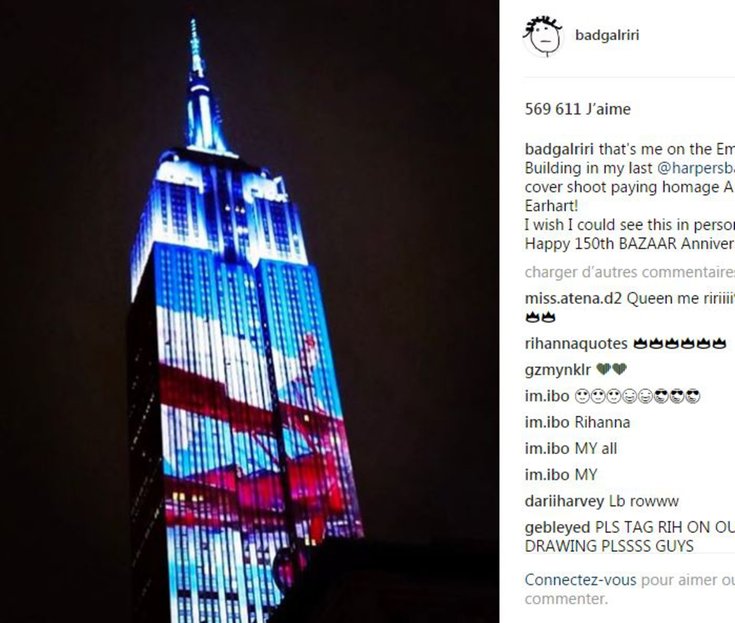 Rihanna Empire State