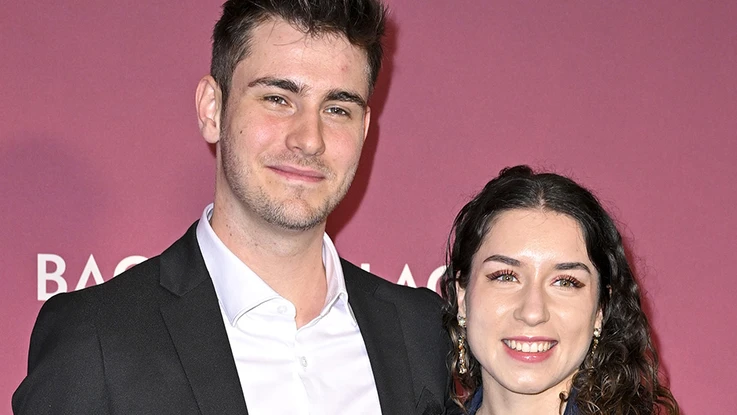 Julien Lieb et sa petite-amie Amélie à l'avant-première de "Back To Black" à Paris, le 22 avril 2024