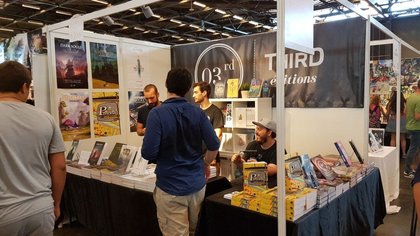 Le stand Third Editions