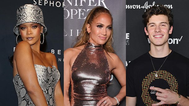 Rihanna, Jennifer Lopez, Shawn Mendes...: les chanteurs les plus influents du monde