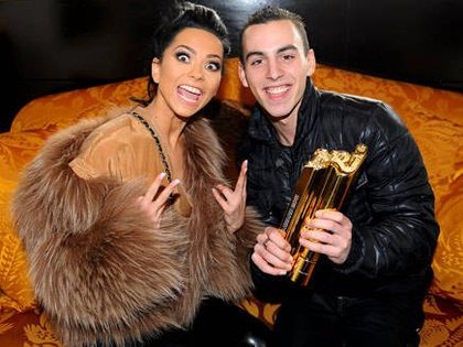 Kenny a reçu le NRJ Music Awards du Meilleur Fan