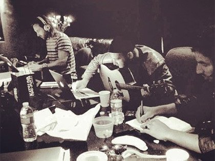 David Guetta en studio