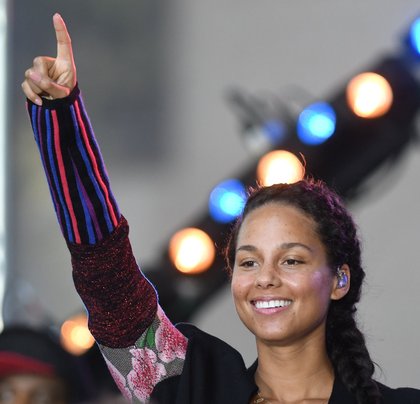 Alicia Keys sans maquillage