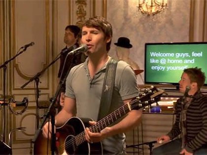 James Blunt en concert dans ton salon ?