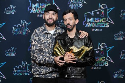 Bigflo & Oli - Photocall des NRJ Music Awards 2022