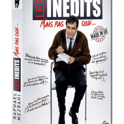 Raphael Mezrahi Les inédits mais pas que - jaquette DVD Rire & Chansons