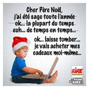 Lettre au Père Noël - Les images drôles de Rire & Chansons