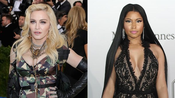 Madonna et Nicki Minaj planchent sur un projet secret!