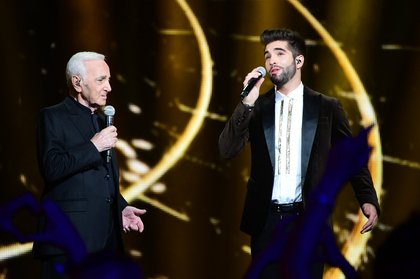 Charles Aznavour et Kendji Girac - NRJ Music Awards 2015