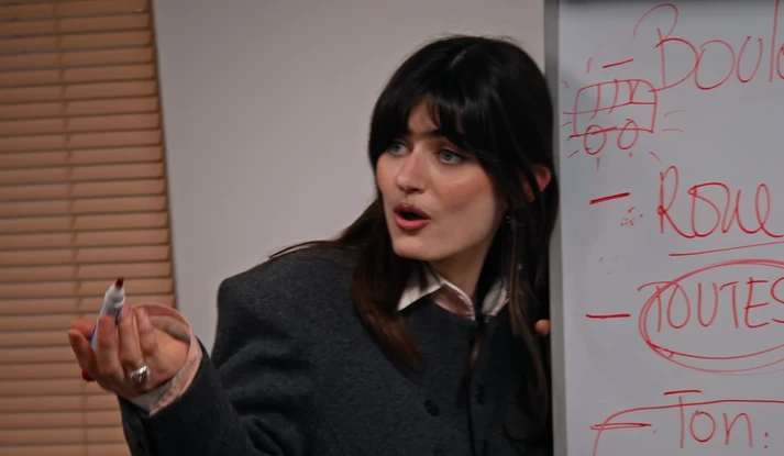 Marguerite dans "La boss" / Capture d'écran Youtube
