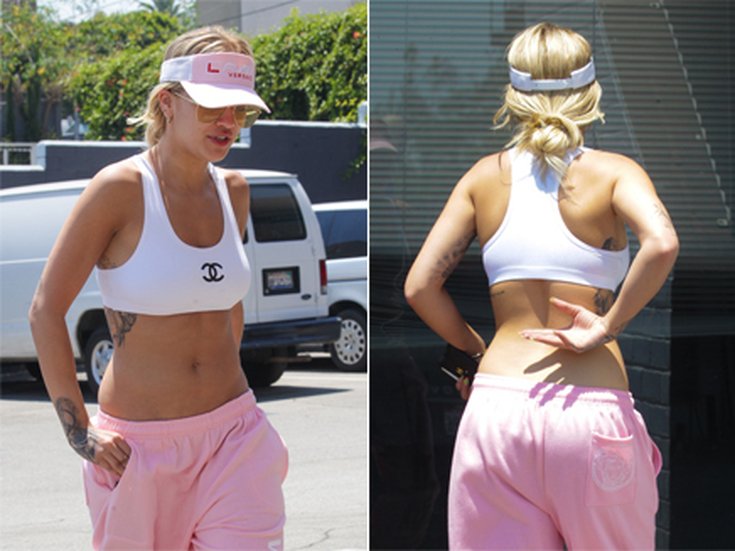 Rita Ora en tenue de sport à Los Angeles 