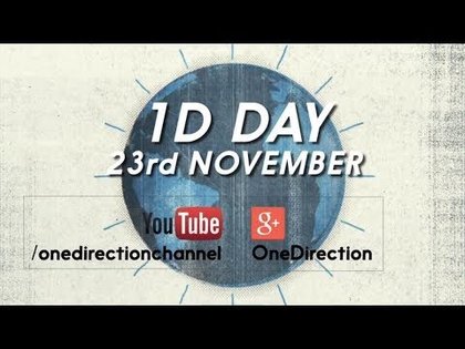 Regardez #1DDay le 23 Novembre - Live on YouTube
