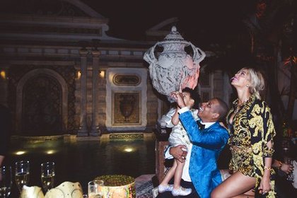 Beyoncé fait la fête avec sa fille Blue Ivy