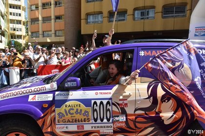 Rallye Aïcha des Gazelles du Maroc 2024 - Départ Officiel Monaco