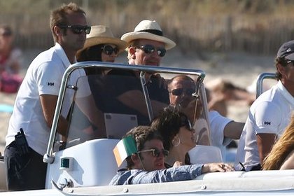 Bono en vacances à Saint Tropez!