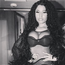 Nicki Minaj sur le tournage de son nouveau clip