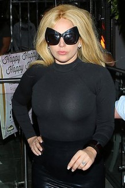 Lady Gaga @ Pump Restaurant - West Hollywood