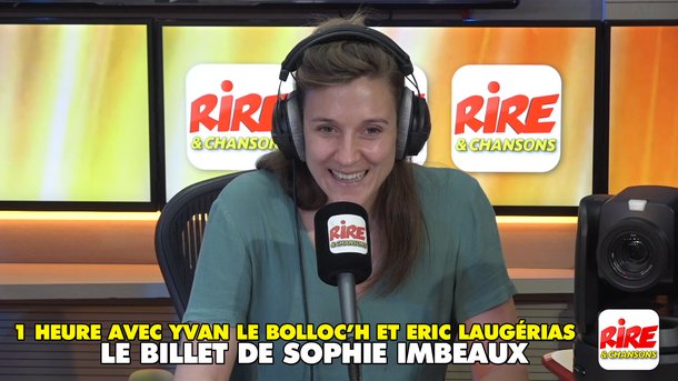 Sophie Imbeaux retrouve Eric Laugérias - 1 heure avec Yvan Le Bolloc’h et Eric Laugérias