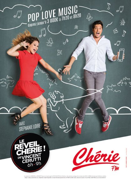 Le Réveil Chérie de Vincent Cerutti avec Stéphanie Loire